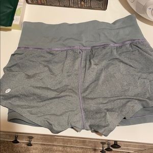 Lululemon shorts with built in spandex